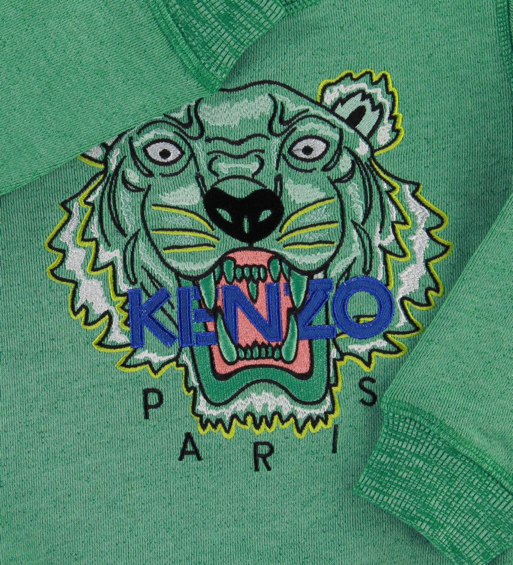 Kenzo Sweatshirt - Menthol w. Logo