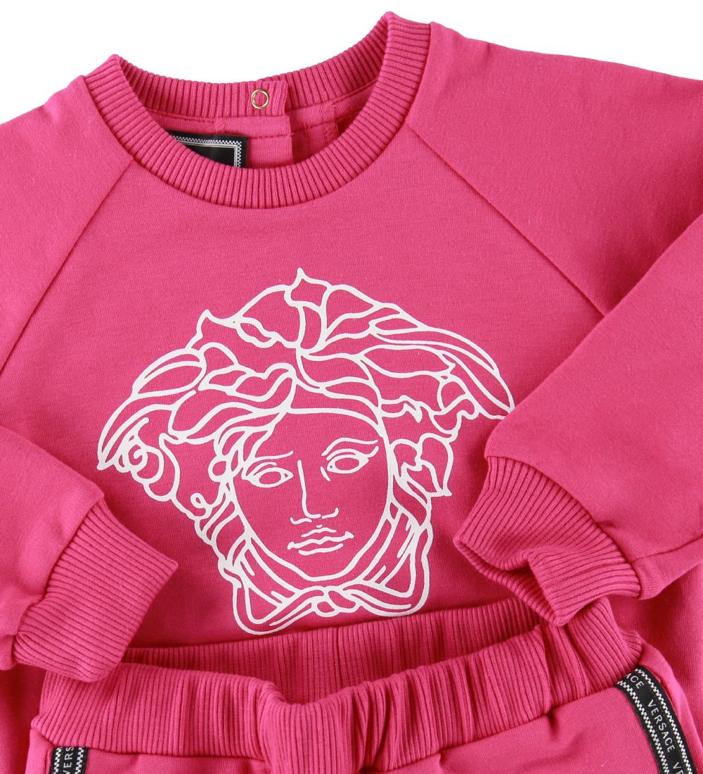 Versace Sweat Set - Fuchsia w. Medusa