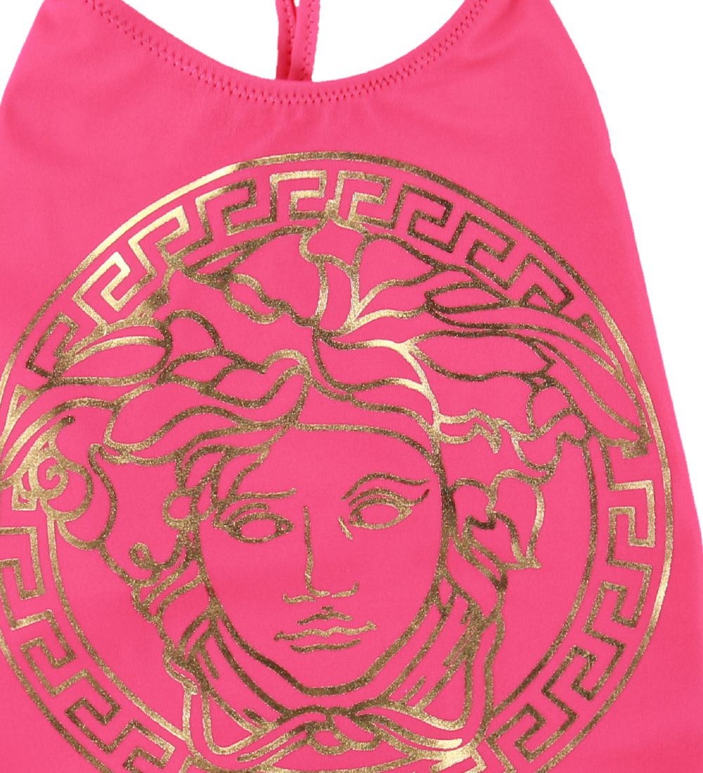 Versace Swimsuit - Fuchsia w. Medusa