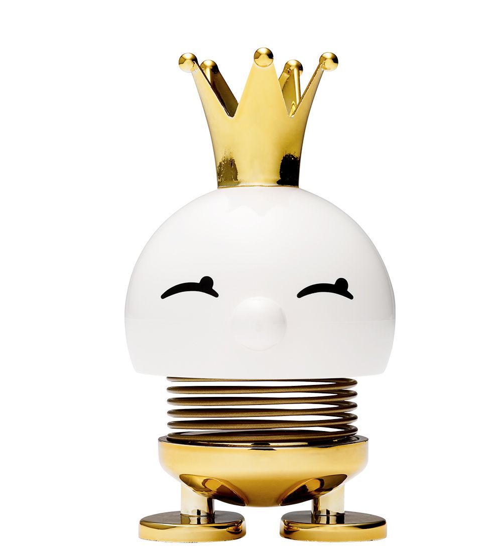 Hoptimist Queen Junior Bimble - 13,5 cm - White/Gold