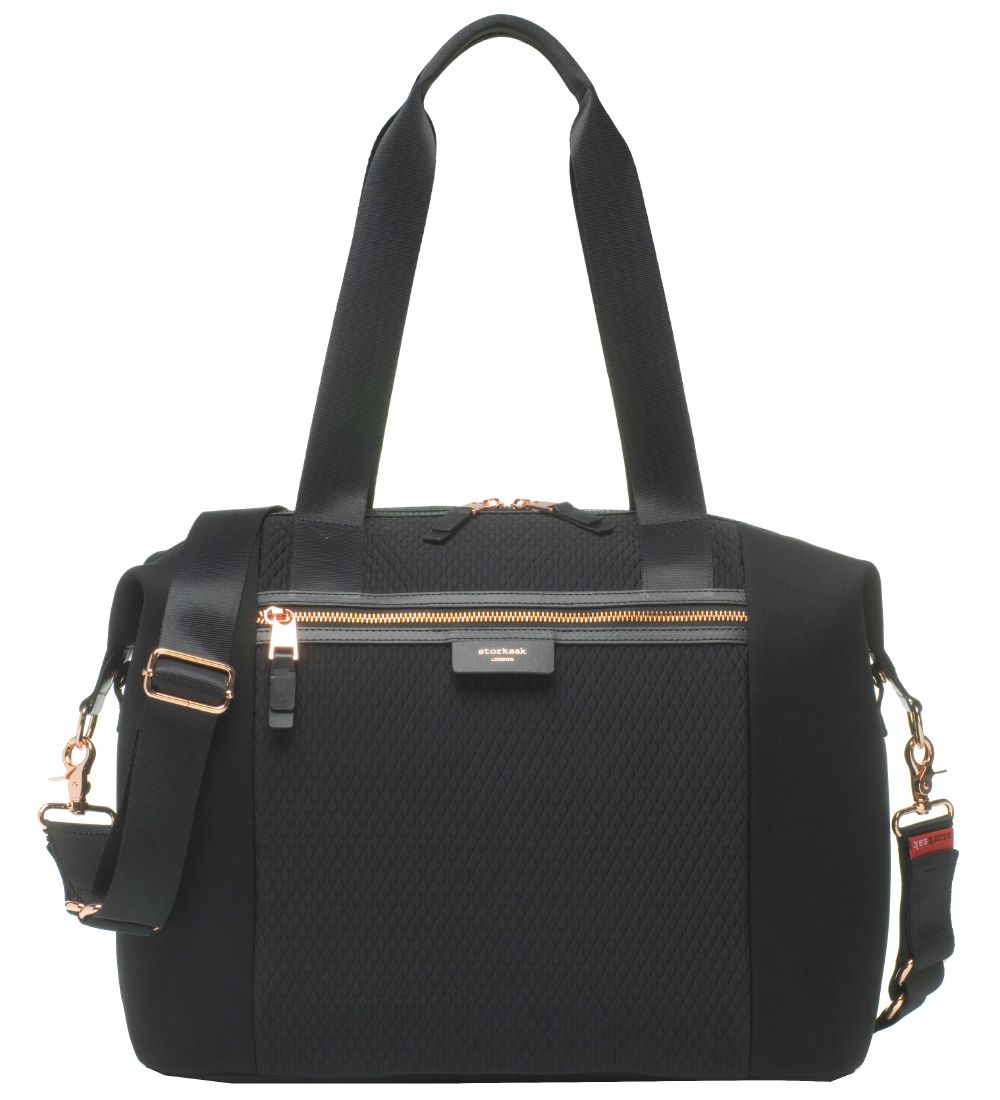 Storksak Changing Bag - Stevie Luxe - Black