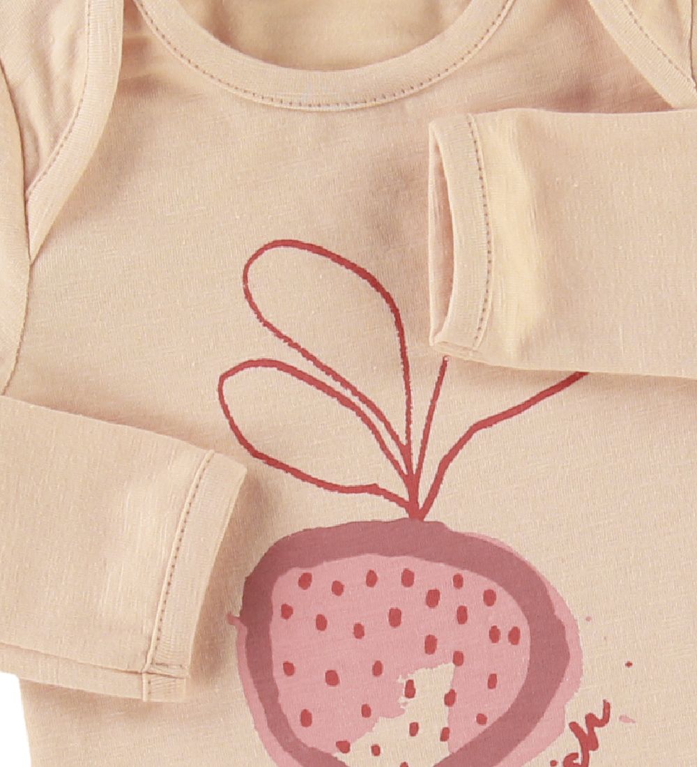 Soft Gallery Body l/s - Bob - Radish - Winter Wheat