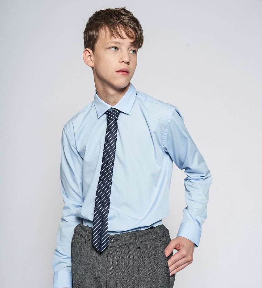 Grunt Tie - Navy/White