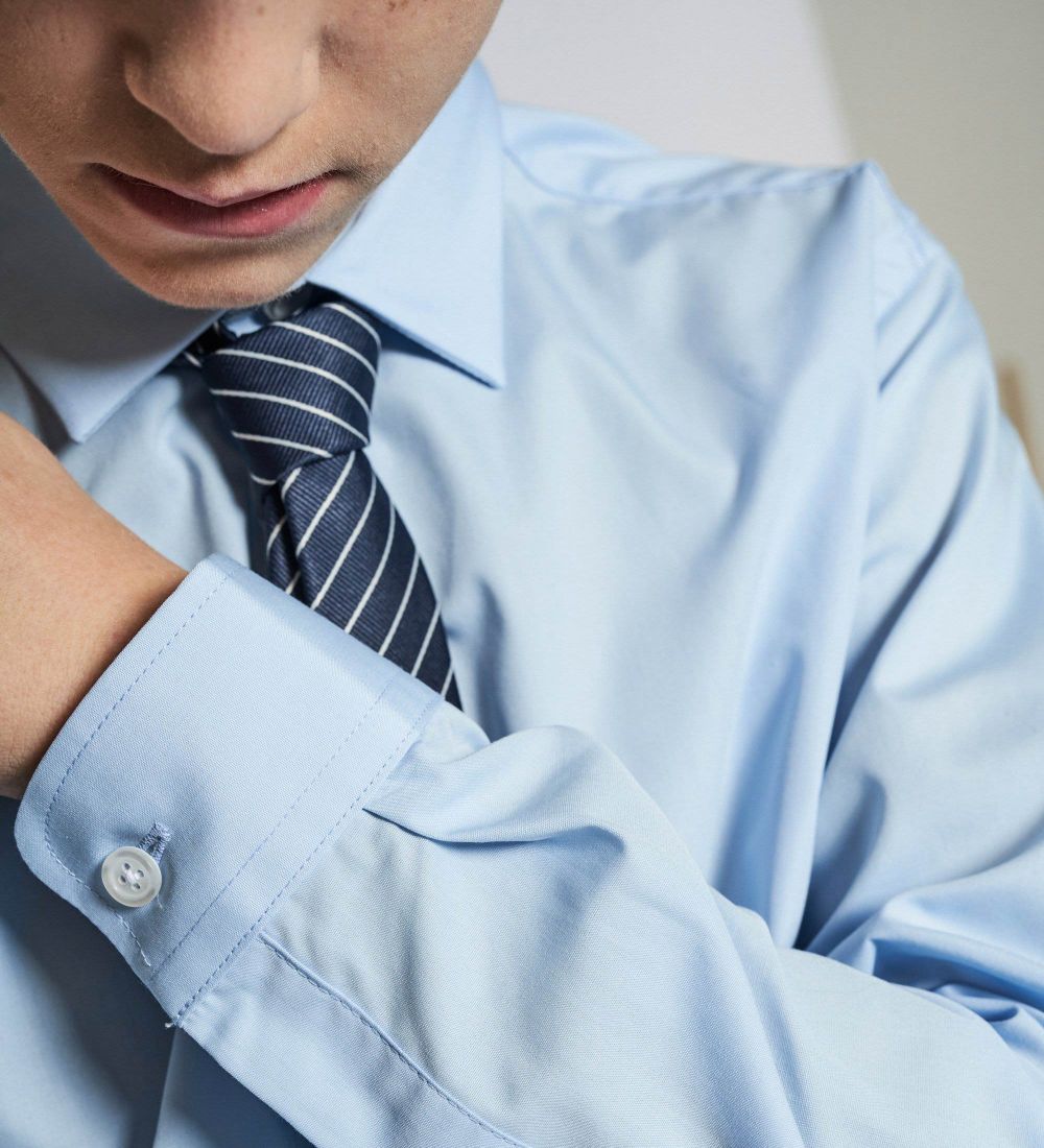 Grunt Tie - Navy/Blue