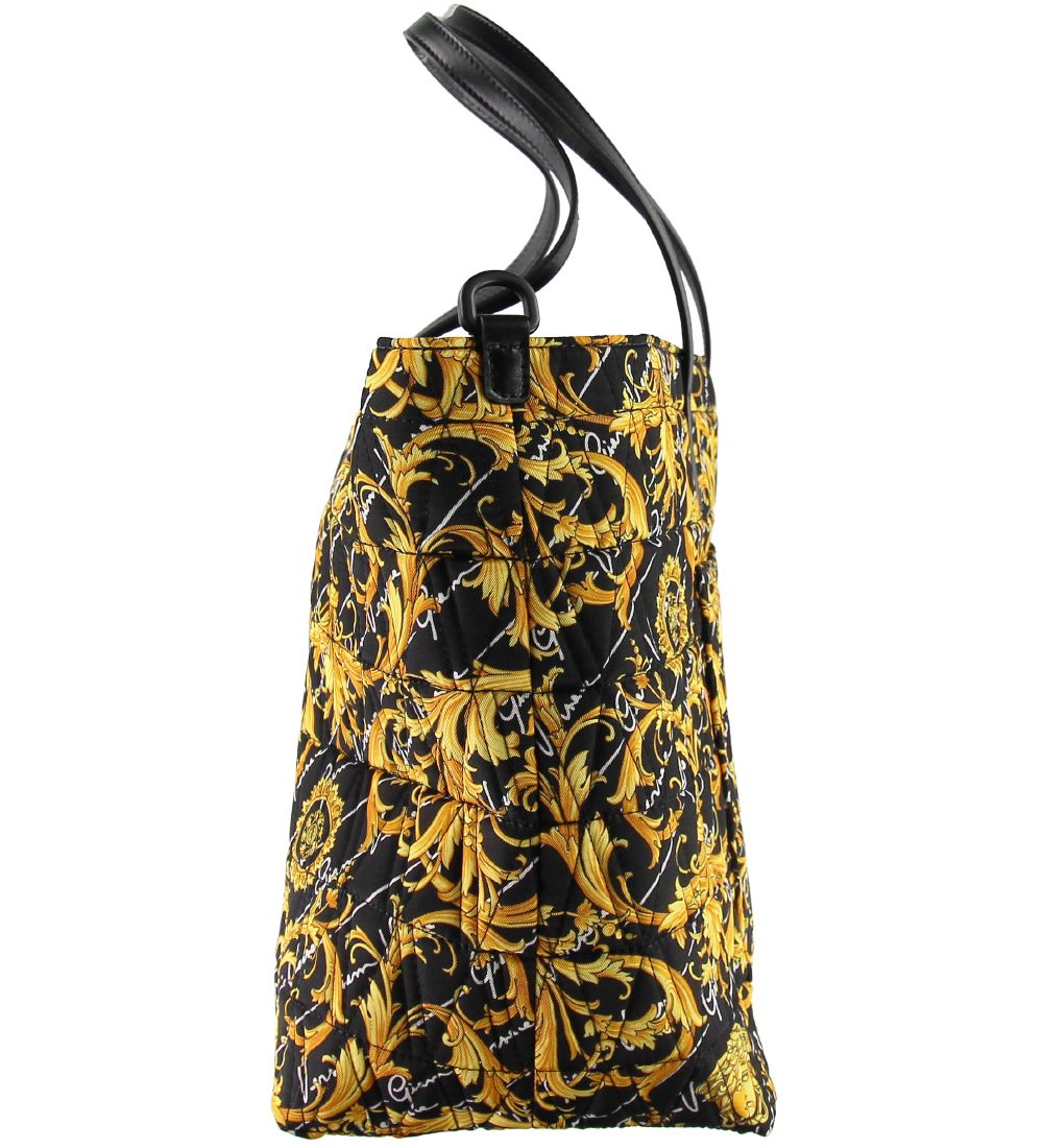 Versace Changing Bag - Black/Yellow w. Print