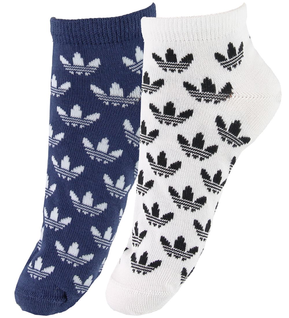 adidas Originals Ankle Socks - 2-pack - Blue/White