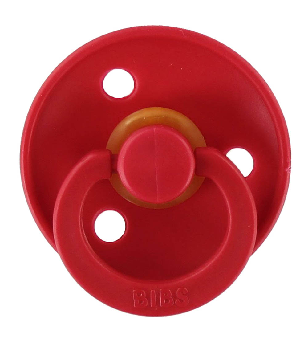 Bibs Dummies - Size 2 - 2-pack - Strawberry & Navy
