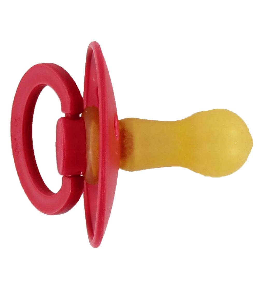 Bibs Dummies - Size 2 - 2-pack - Strawberry & Navy