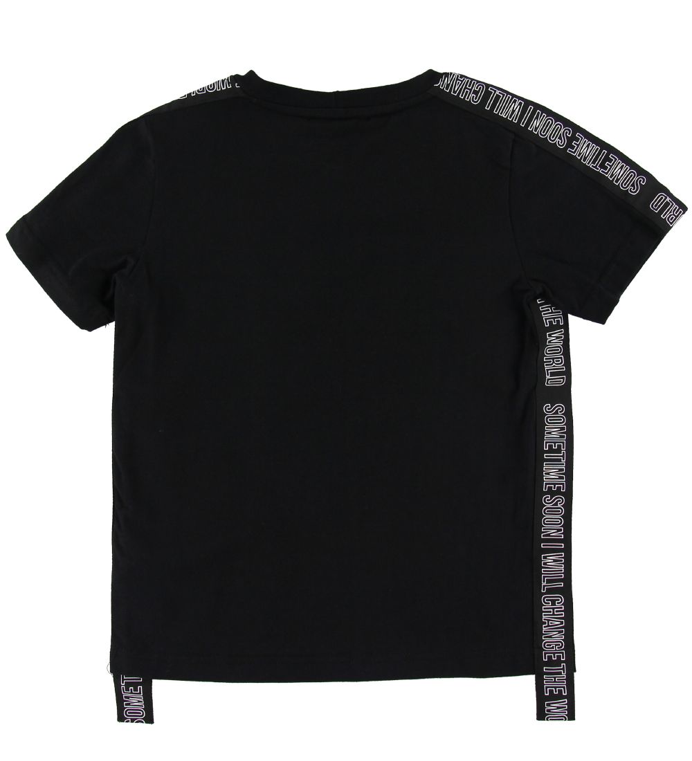 Sometime Soon T-shirt - Elmo - Black w. Logo