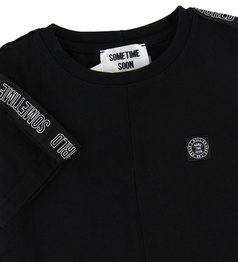 Sometime Soon T-shirt - Elmo - Black w. Logo