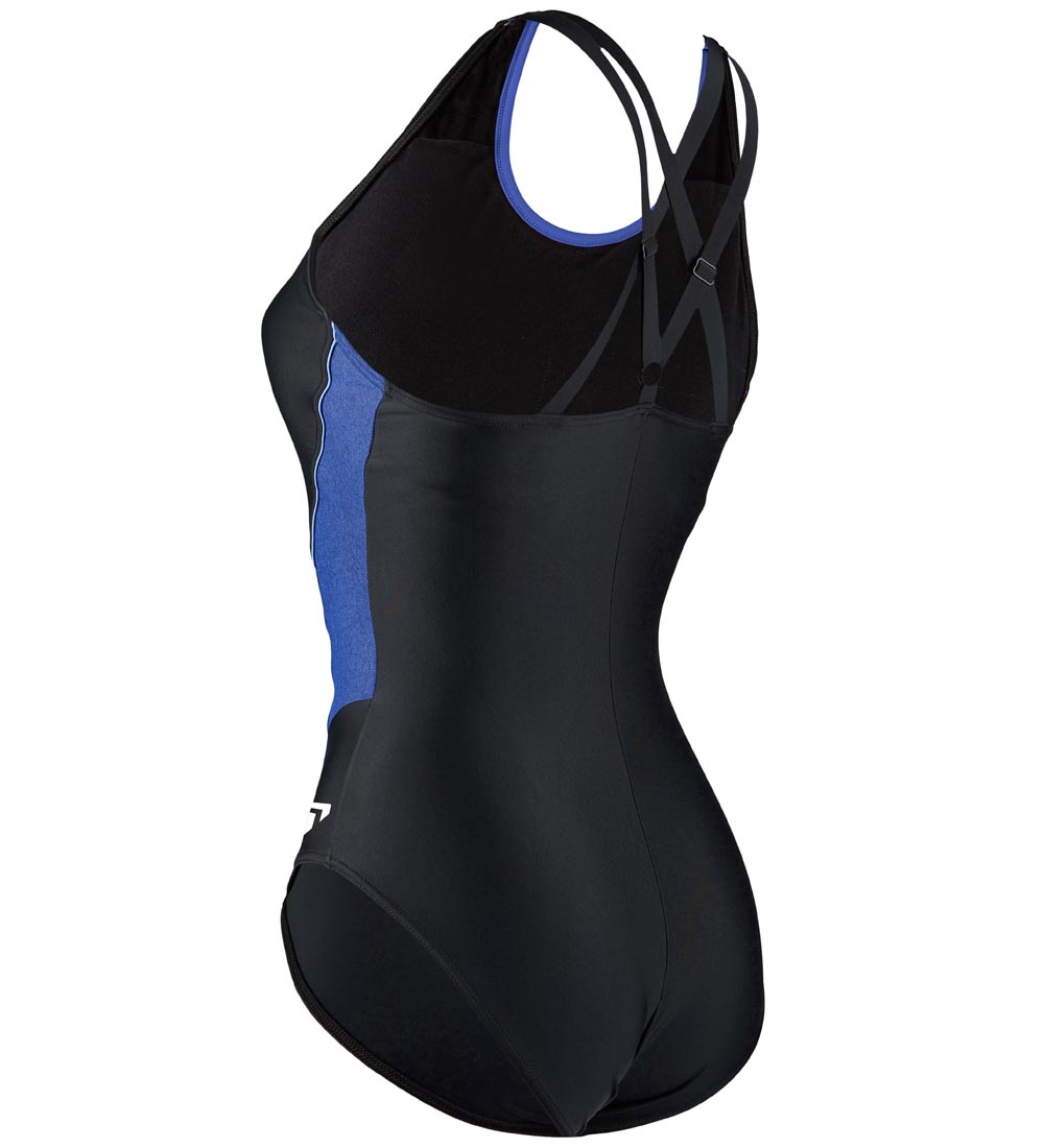 Maillot de Bain Phelps - Camilia - Noir/Bleu
