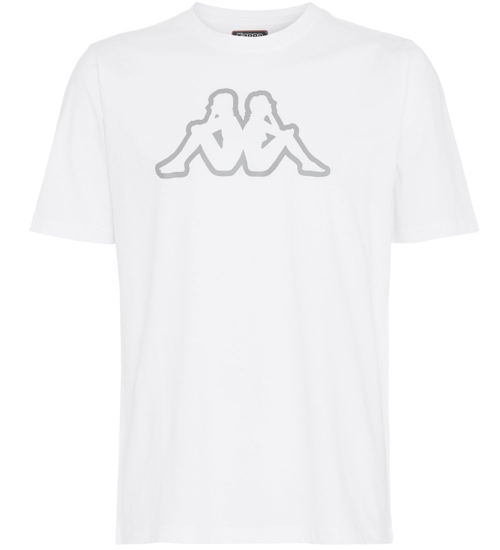 Kappa T-shirt - Logo Cromen - White
