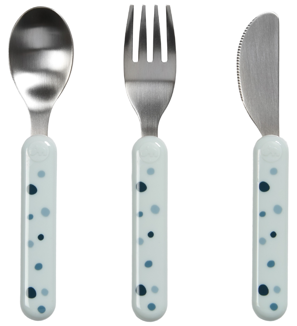 Done By Deer Cutlery - Dreamy Dots - Blue