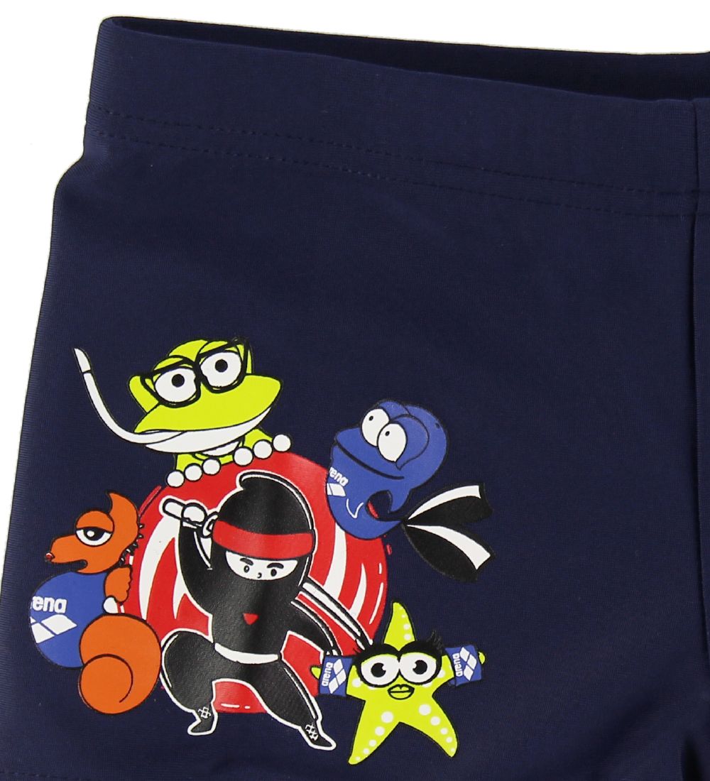 Arena Swim Pants - Navy w. Print