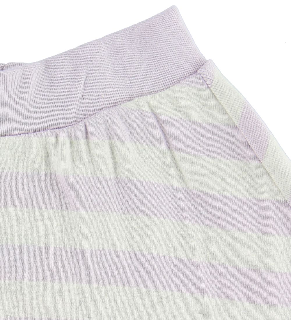 Katvig Skirt - Grey Melange/Lavender