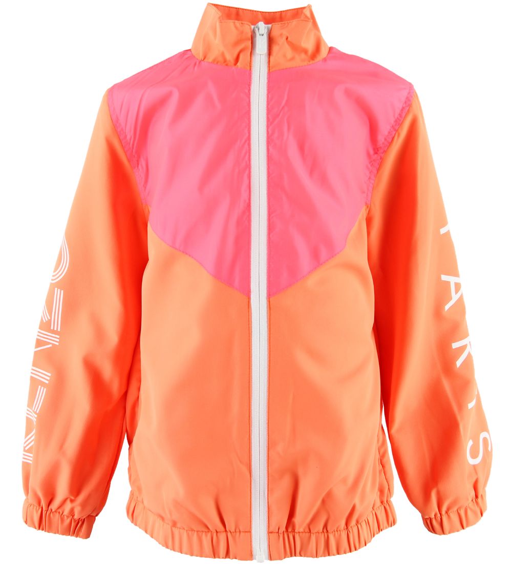 Kenzo Track Jacket - Sport Line Logo - Orange