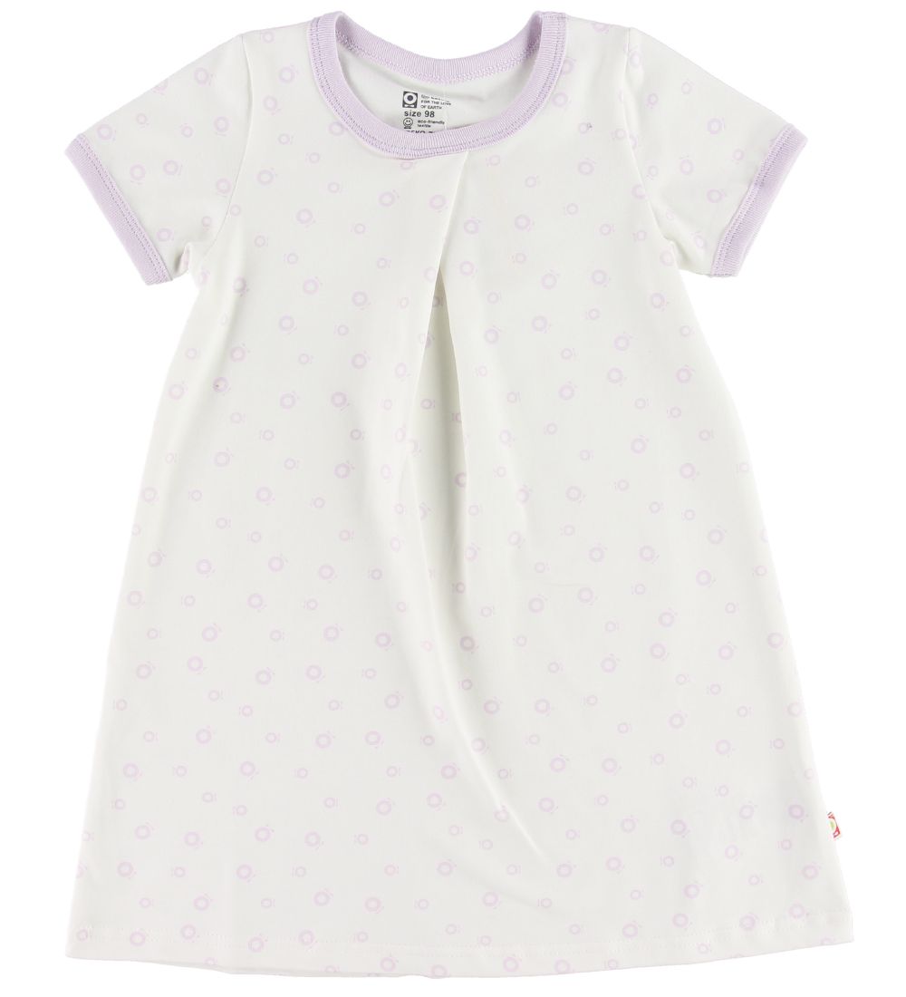 Katvig Nightdress - White/Lavender Apples
