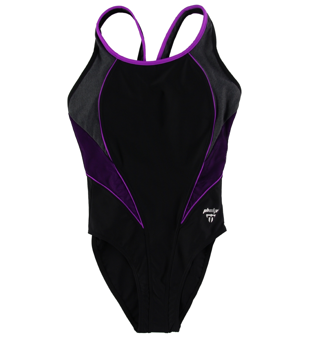 Maillot de Bain Phelps - Hanoï - Noir/Violet