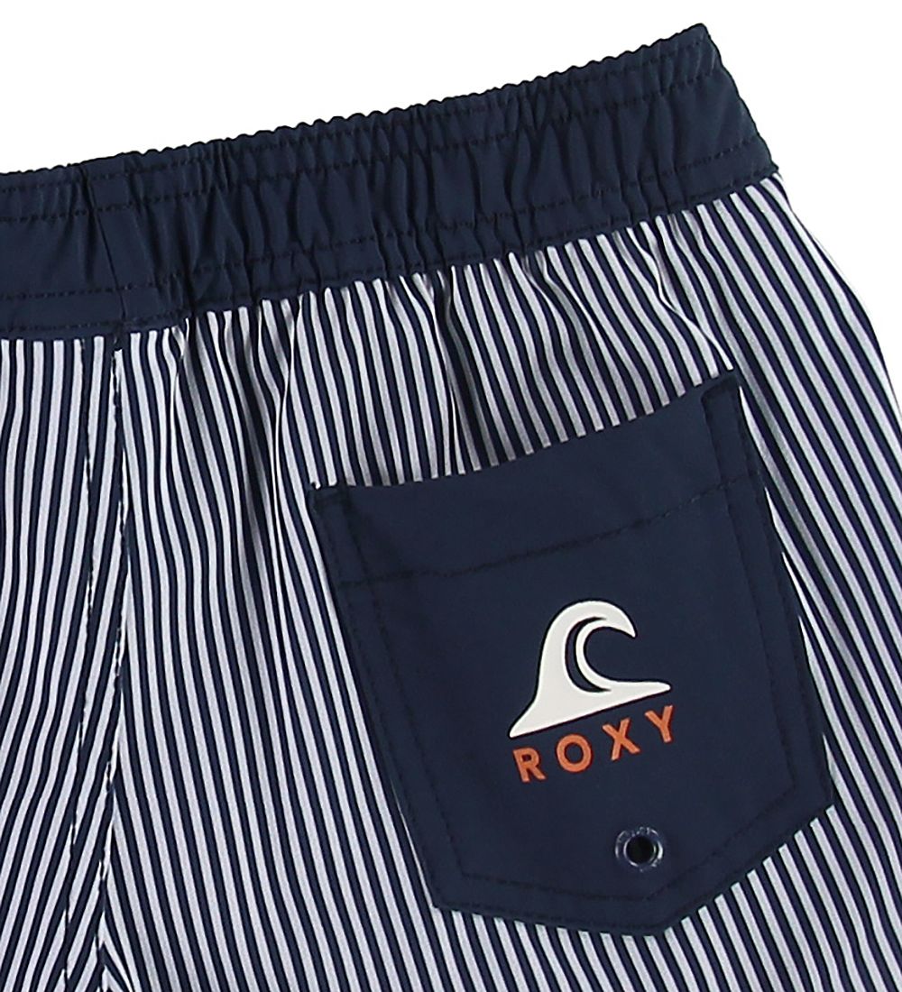 Roxy Shorts - Navy Striped