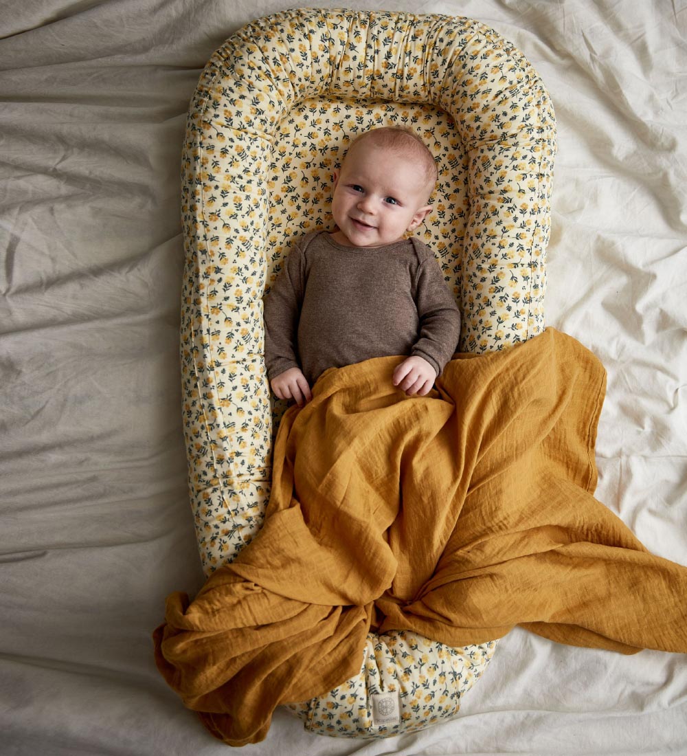 by KlipKlap Swaddle - Petite Collection - 120x120 - Ochre