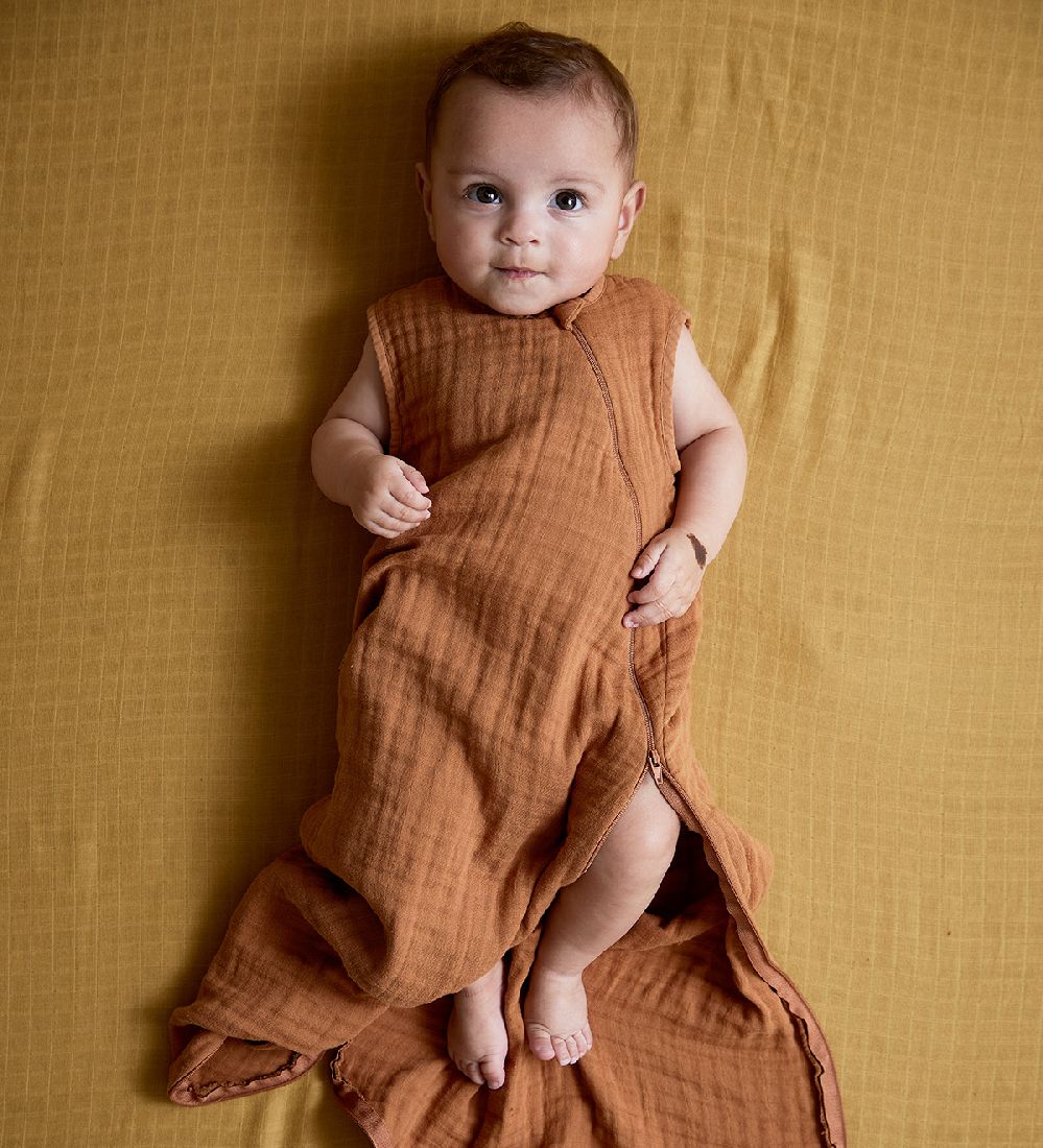 by KlipKlap Bed Sheet - 60x120 - Petite Collection - Ochre