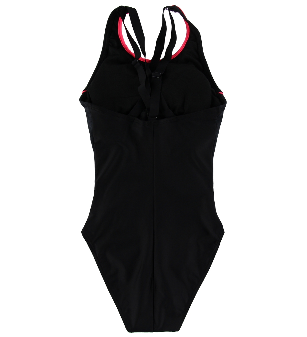 Phelps Swimsuit - Camilya - Black/Neon Pink