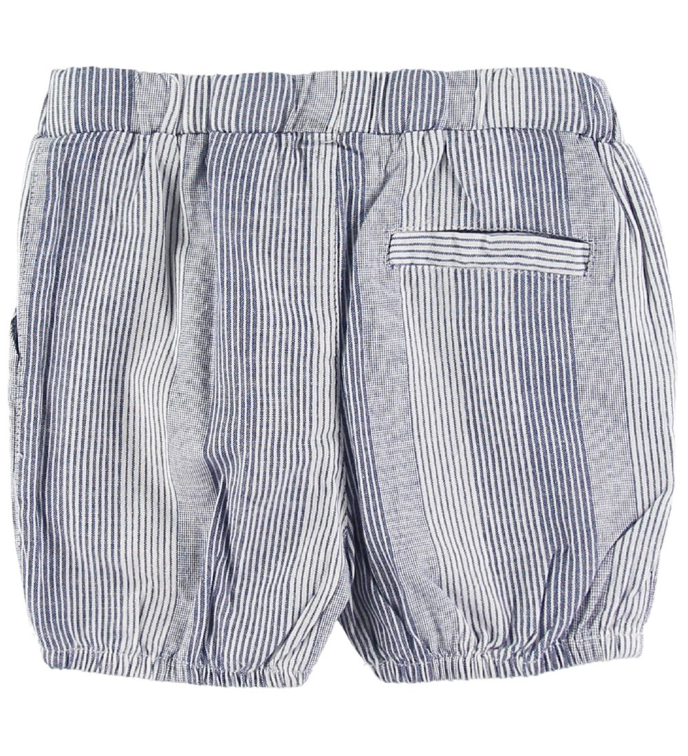 Hust and Claire Shorts - Herluf - Blue/White Striped