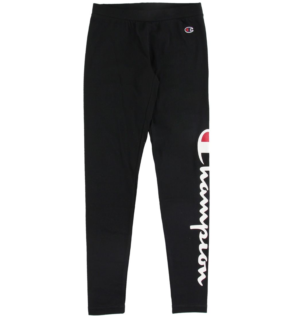 Champion Fashion Leggings - Black w. Logo
