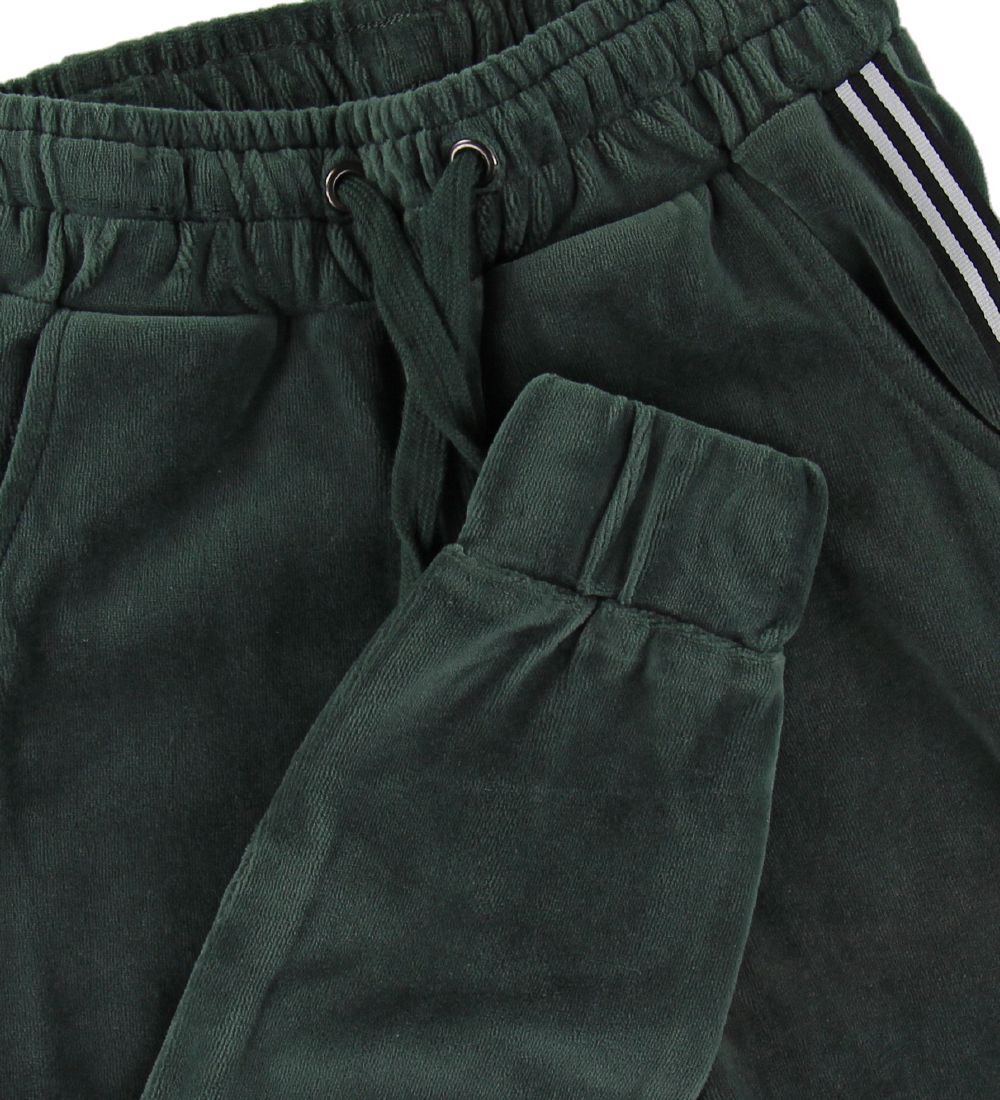 Hound Velvet Trousers - Dark Green