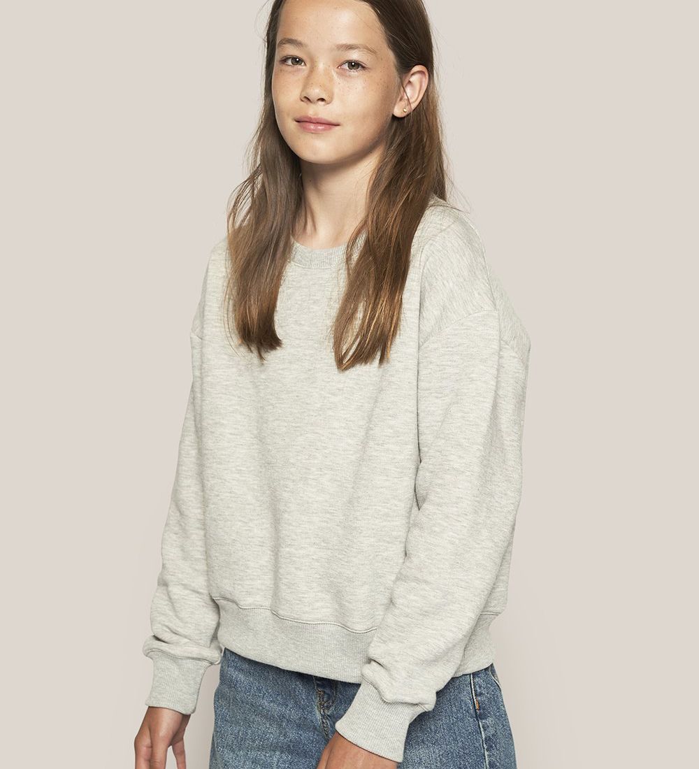 Grunt Sweatshirt - OUR Lone - Grey Melange