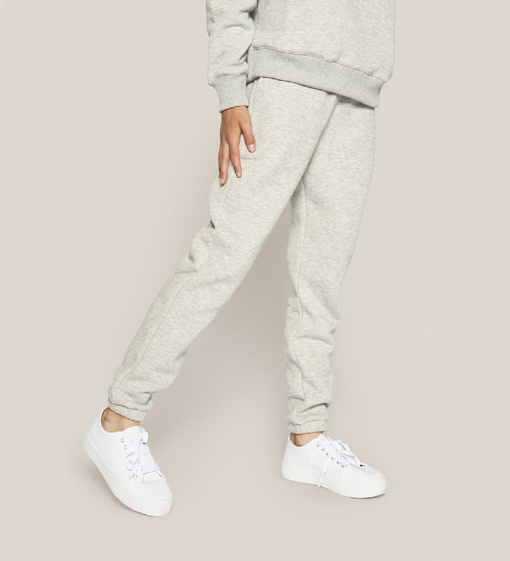 Grunt Sweatpants - Lilian - Gråmelerad