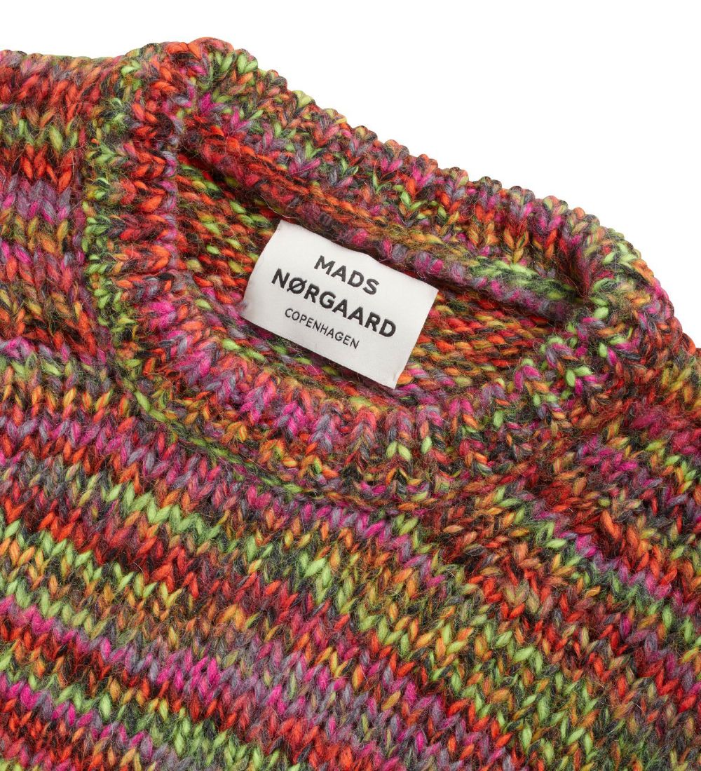 Mads Nørgaard Blouse - Knitted - Kollina - Multi Neon Orange