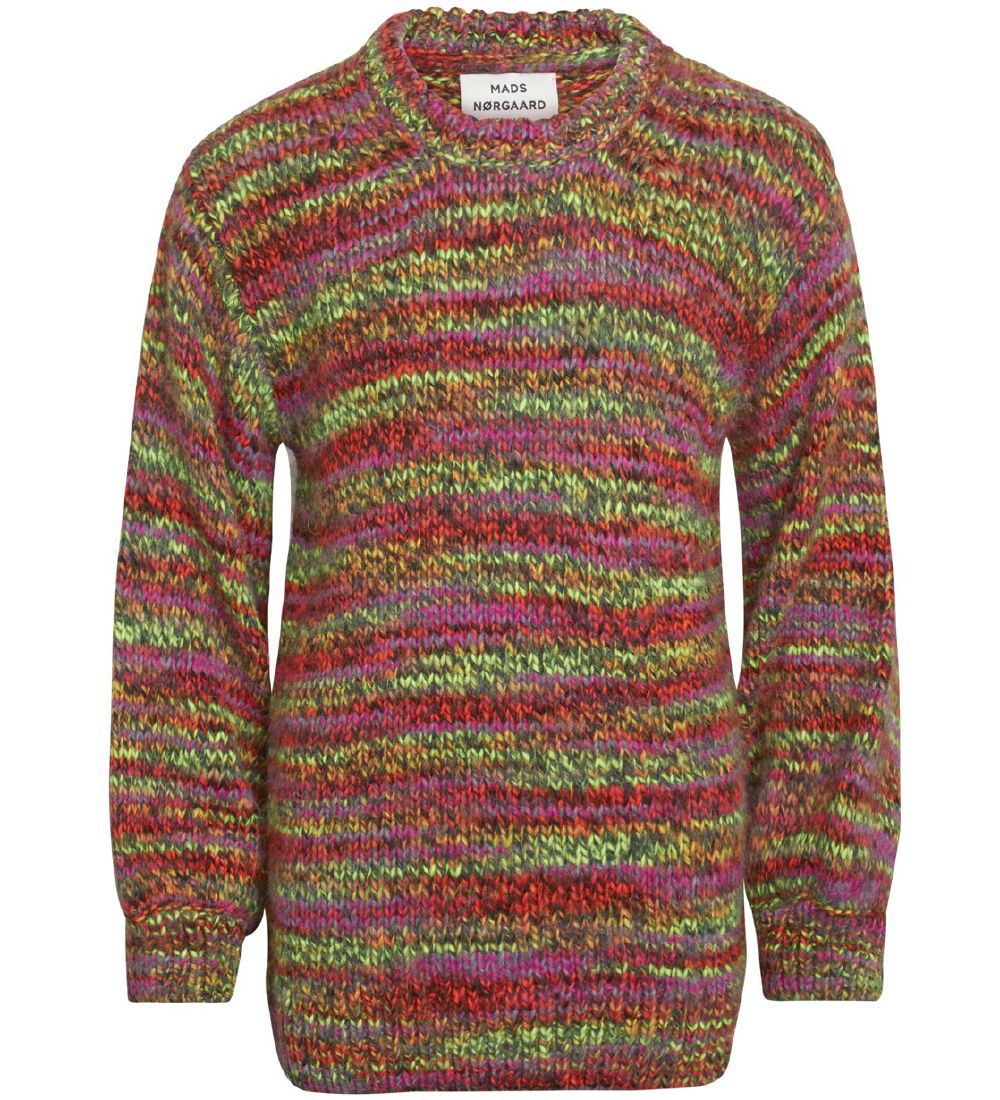 Mads Nørgaard Blouse - Knitted - Kollina - Multi Neon Orange