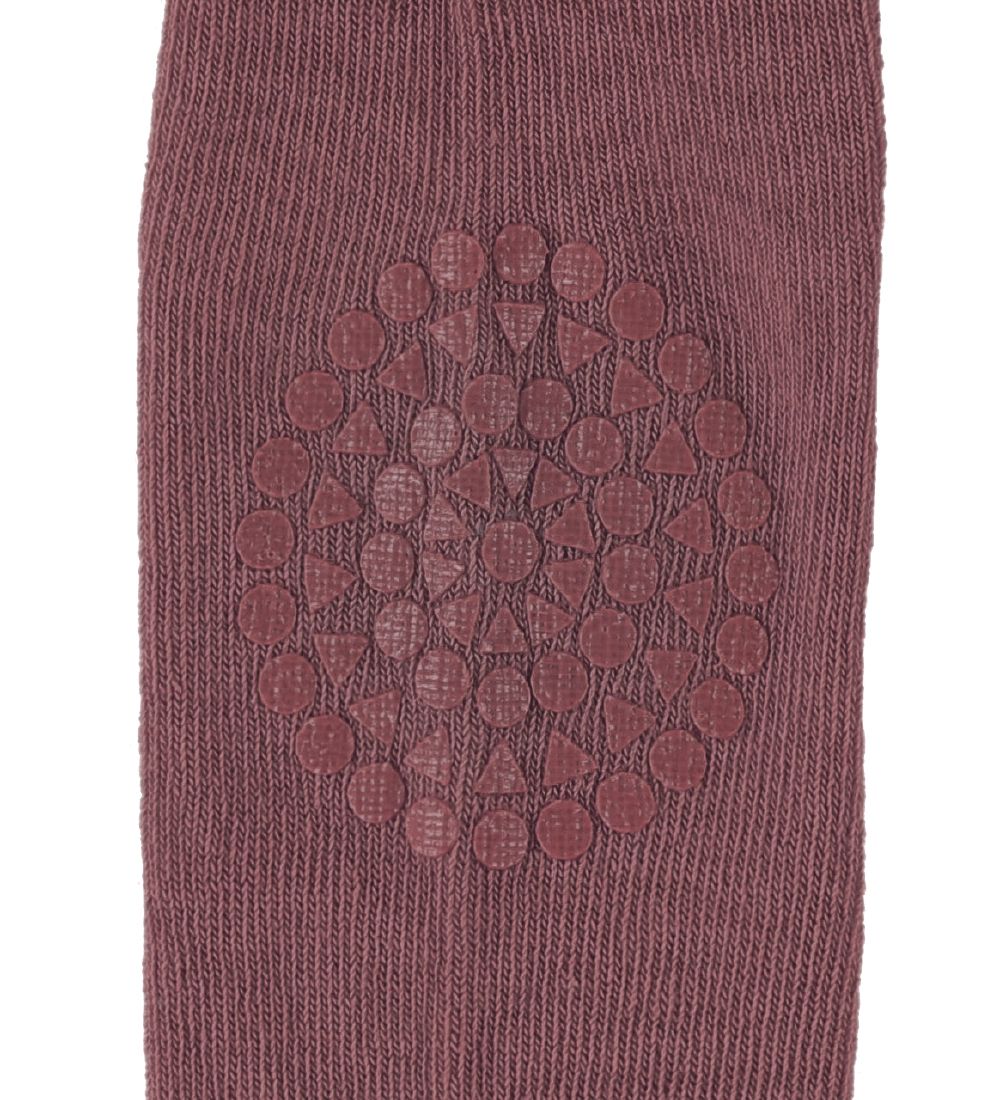 GoBabyGo Liukumattomat leggingsit - Sumuinen Plum