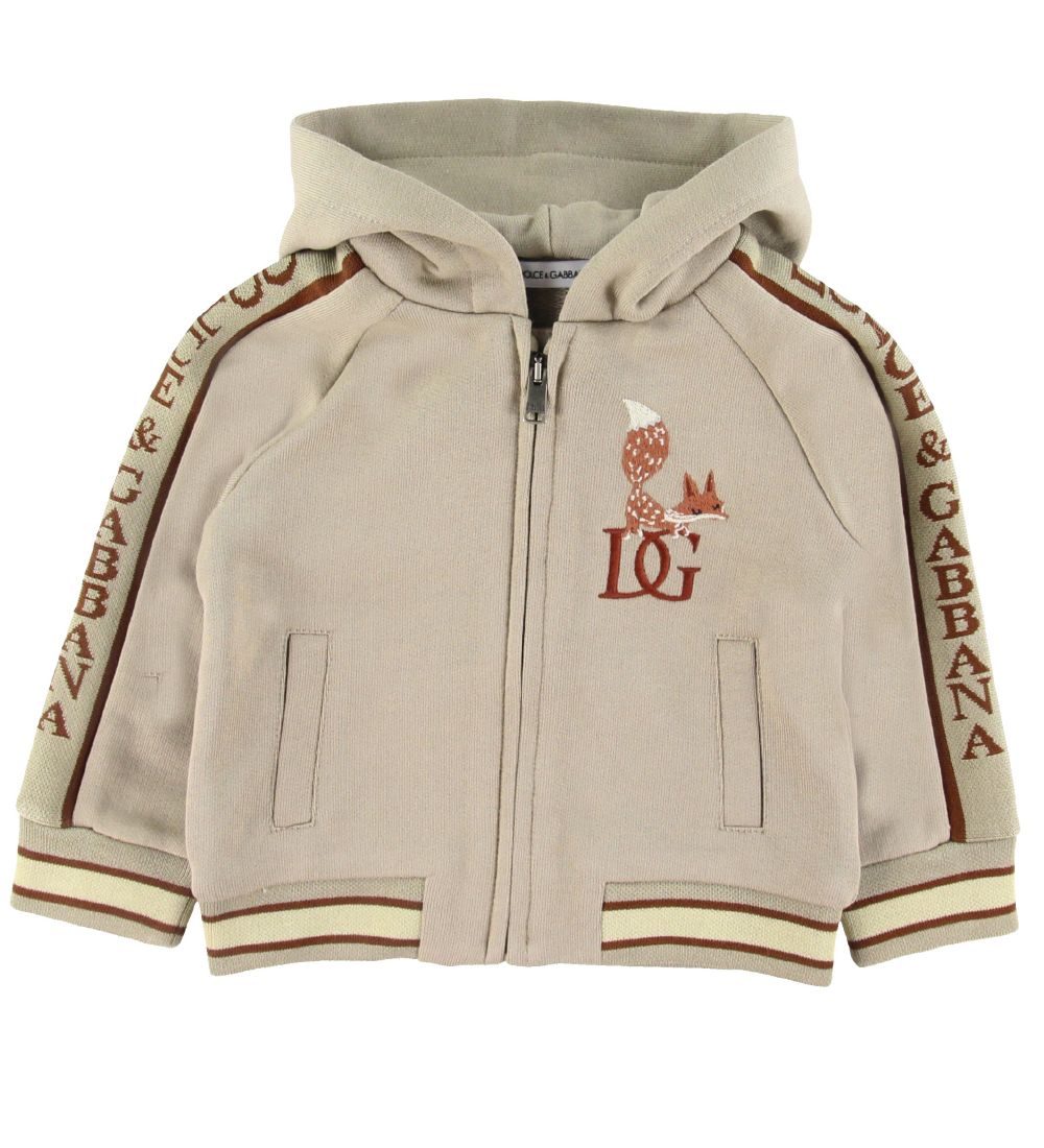 Dolce & Gabbana Cardigan - Drapplitað M. Refur