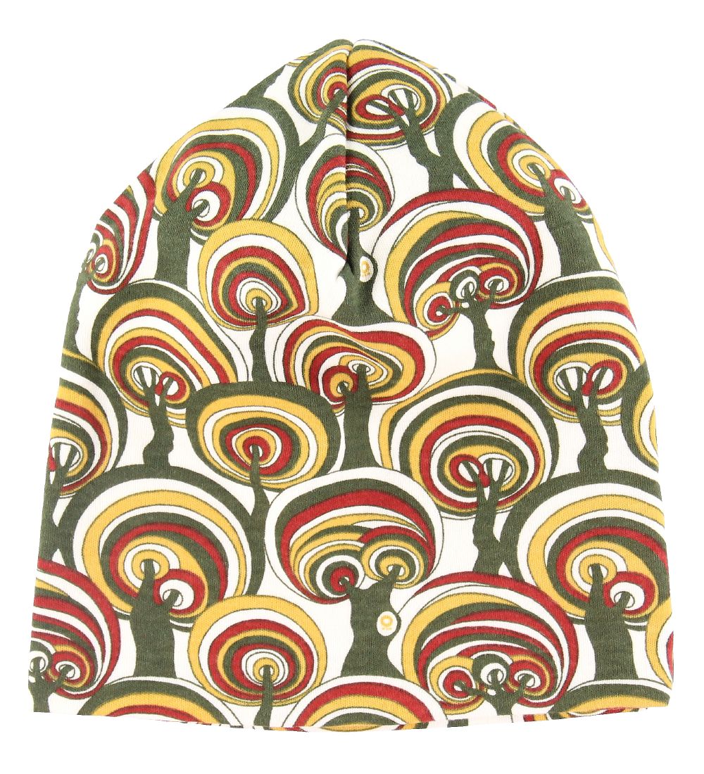 Katvig Hat - Double Layer - Army Green w. Trees