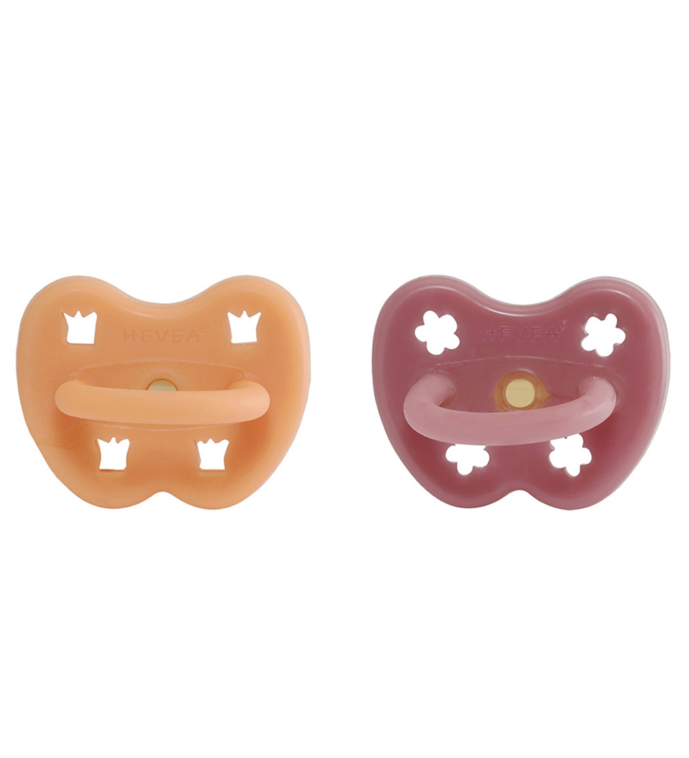 Hevea Dummies - 2-Pack - Red/Orange
