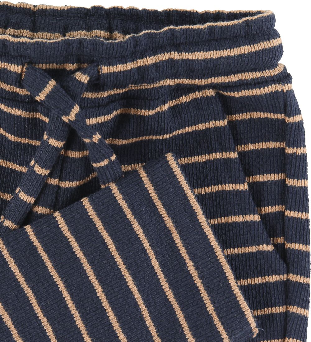 Petit by Sofie Schnoor Trousers - Albert - Dark Blue w. Stripes