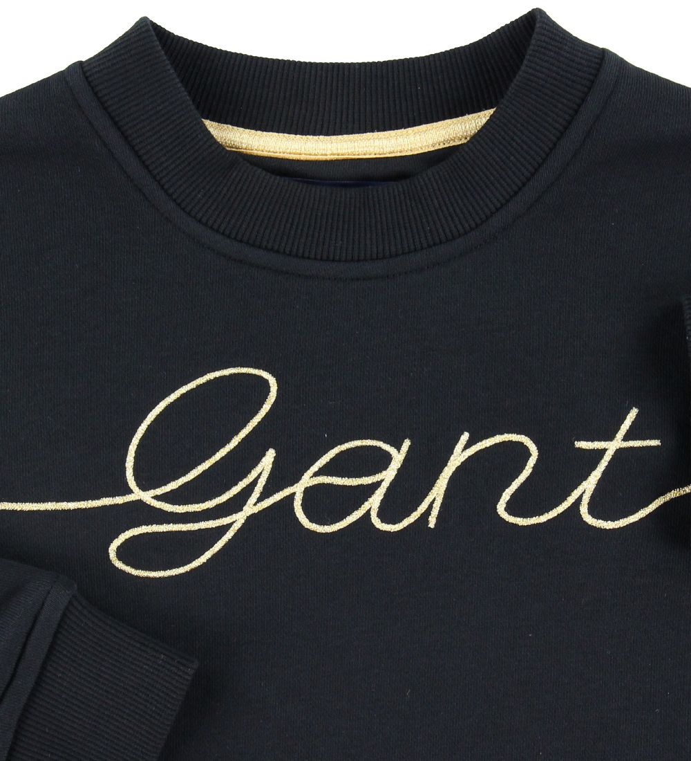 GANT Sweatshirt - Script - Black