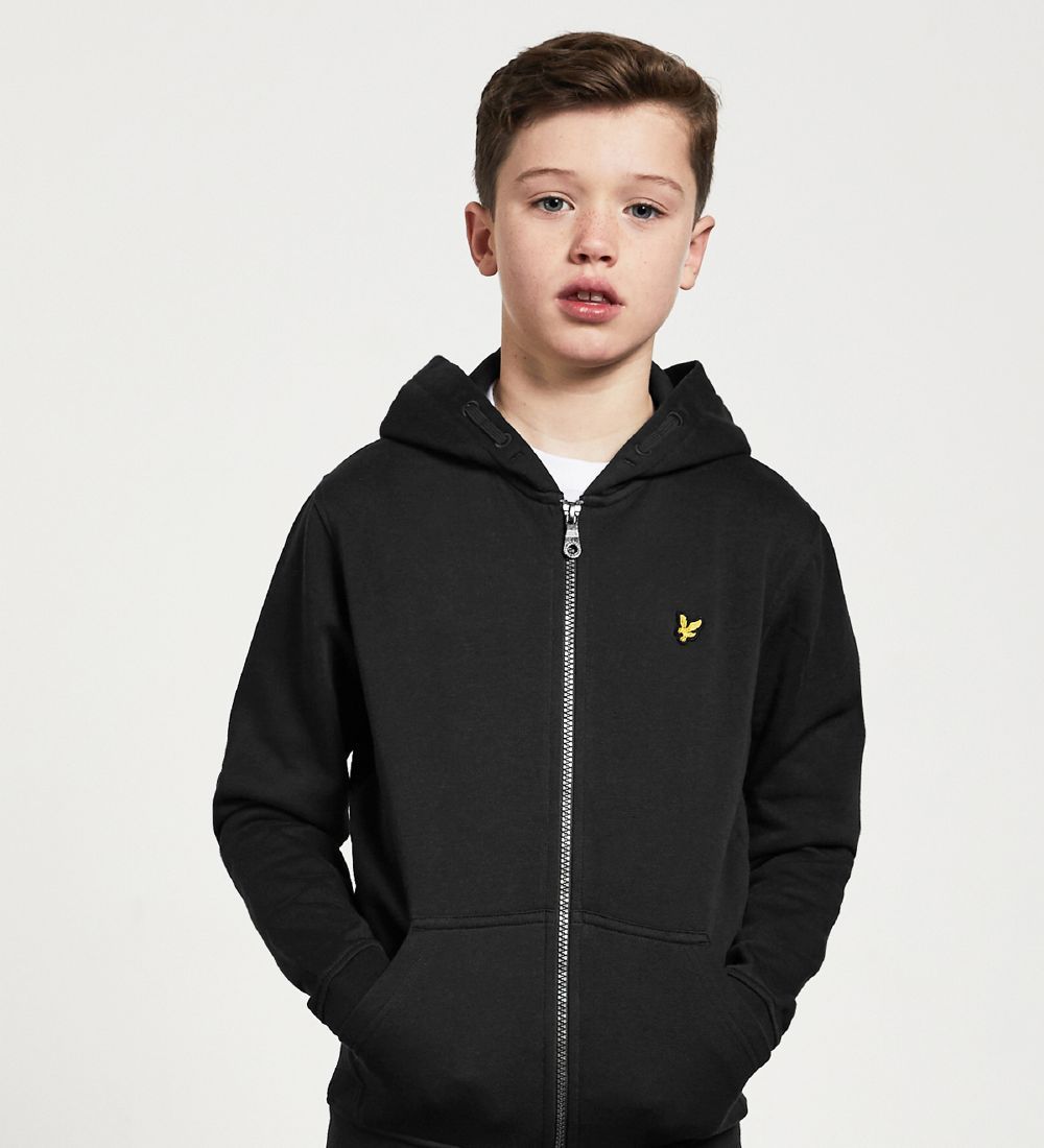Lyle & Scott Hoodie - True Black