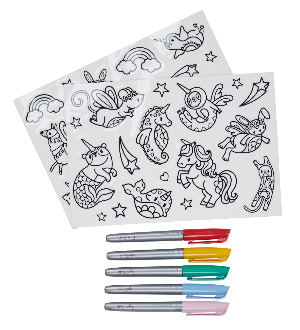 Tiger Tribe Wallart - Magical Creatures