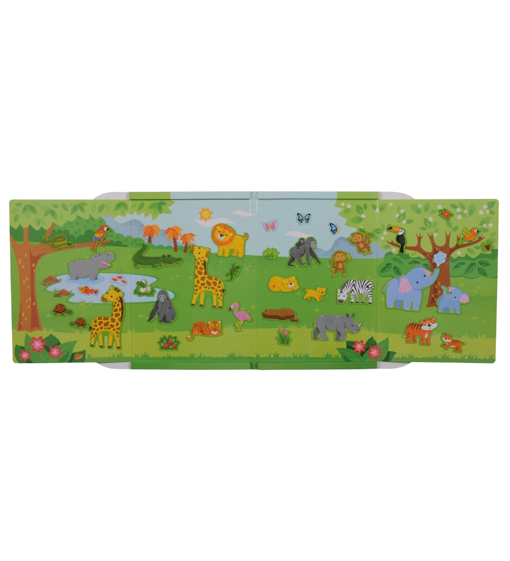 Tiger Tribe Magnet Book - Magna Carry - In The Jungle