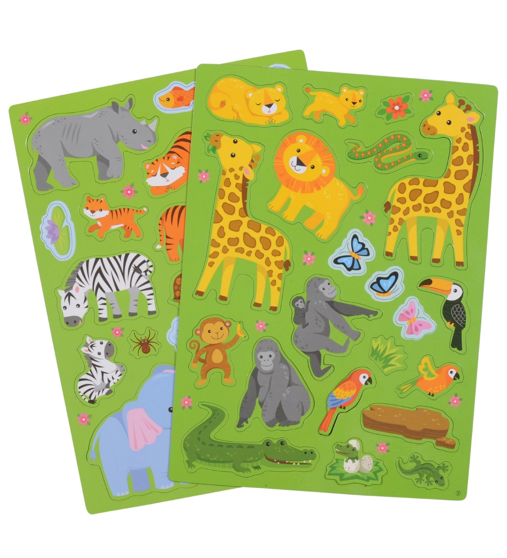 Tiger Tribe Magnet Book - Magna Carry - In The Jungle