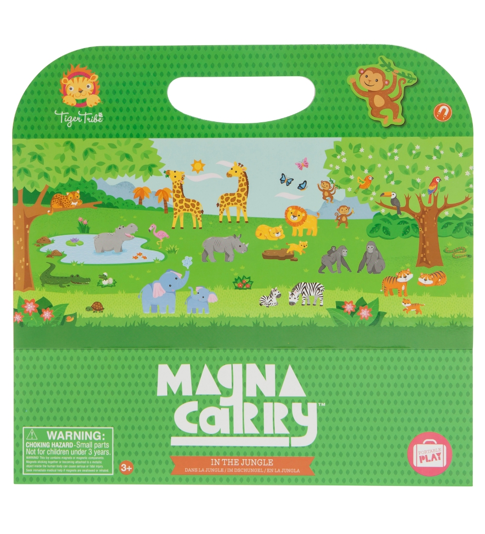Tiger Tribe Magnet Book - Magna Carry - In The Jungle