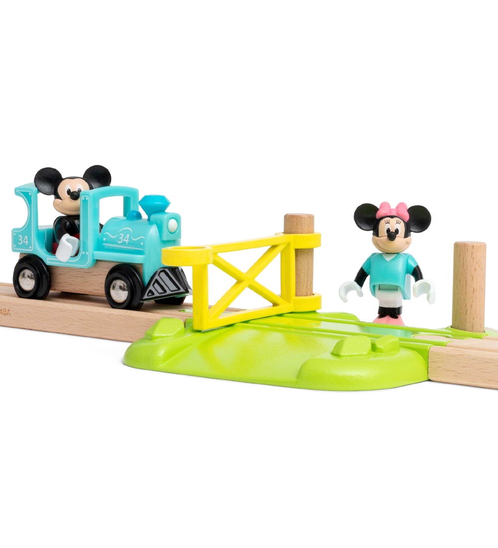BRIO Railway Set - 18 Parts - Mickey Mouse 32277