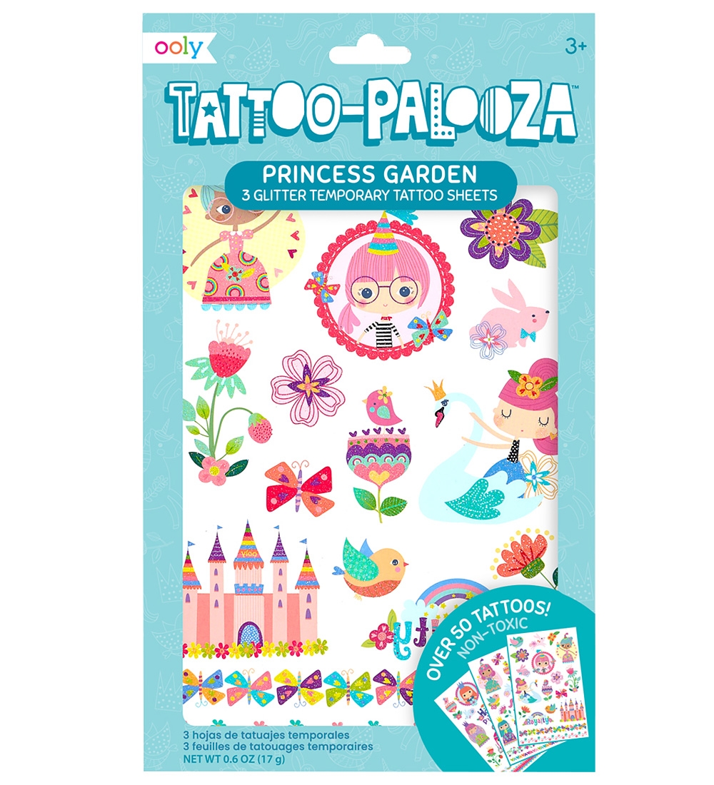 Ooly Tatuoinnit - Princess Garden