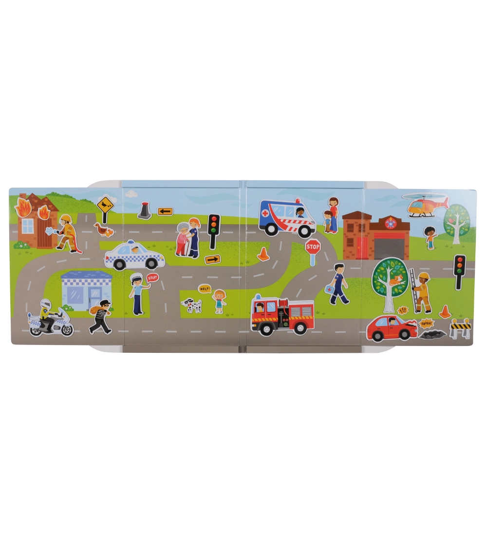 Tiger Tribe Magnet Book - Magna Carry - Emergency Rescue