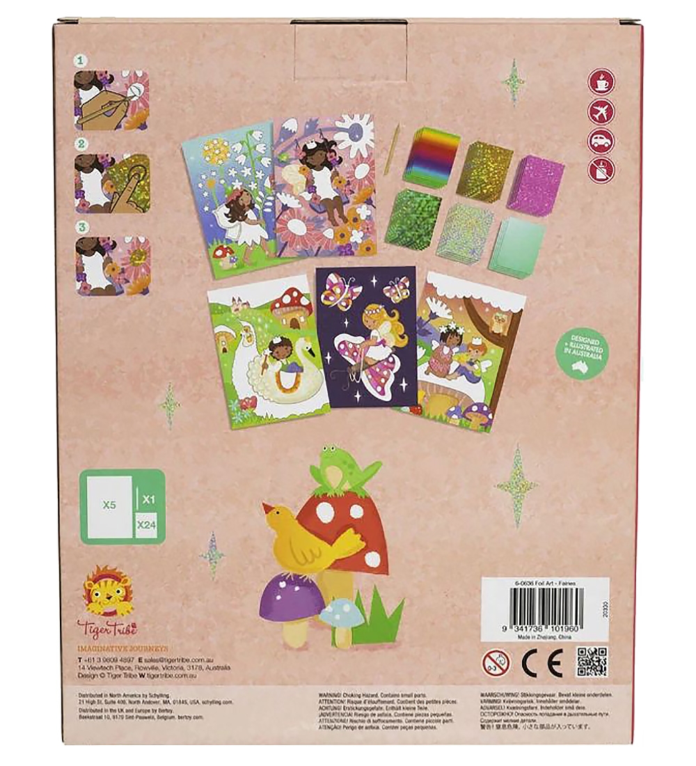 Tiger Tribe Play Set - Foil Art - Fairies