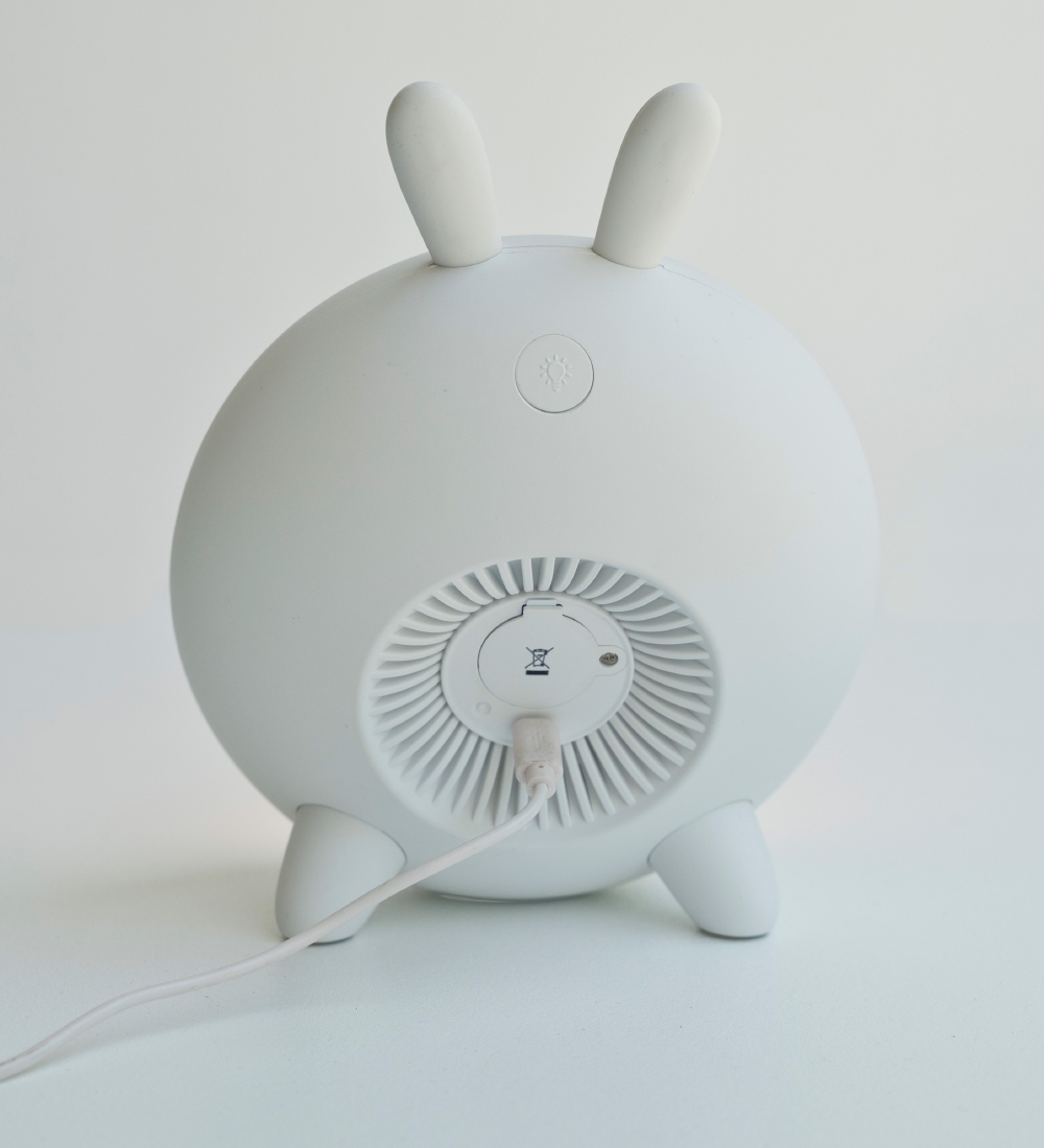 Rabbit & Friends Alarm Clock w. Lights - Wake Up - Pink