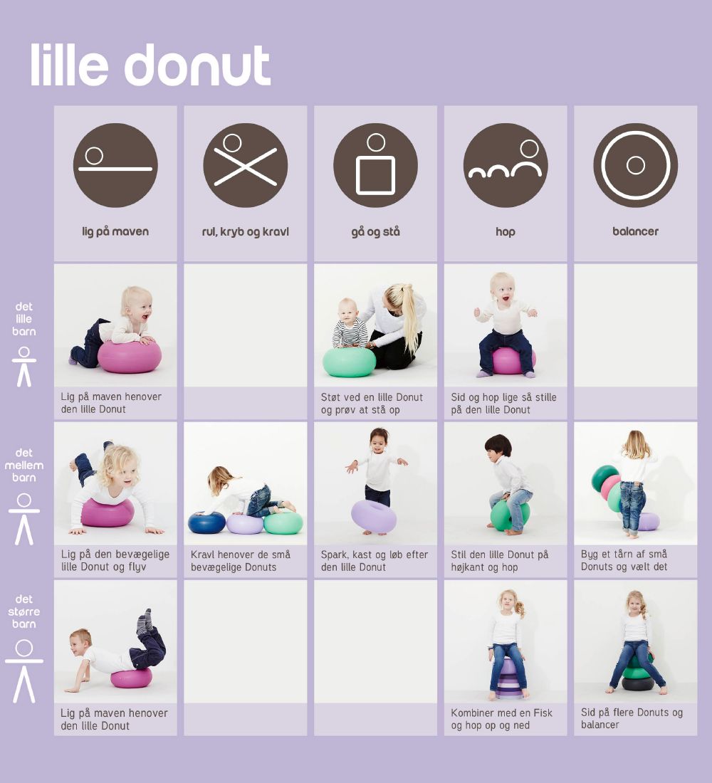 Donut bObles - Petit - violet clair